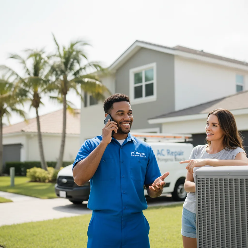 AC Repair Pompano Beach customer support in Long View
